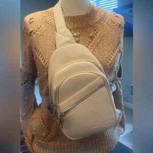 Altar'd State Cream Crossbody Bag